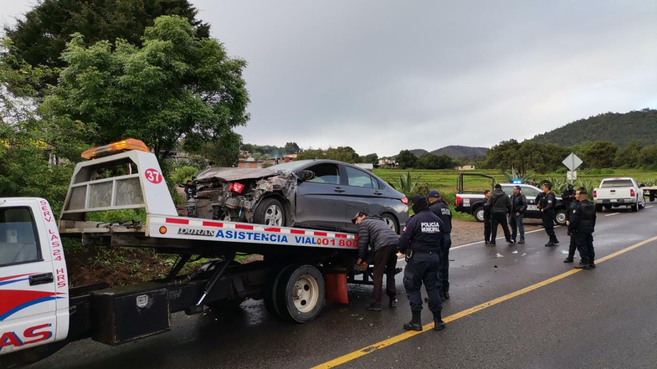 Cinco Lesionados Deja Accidente Carretero En Tlaxco - Cuarto De Guerra ...